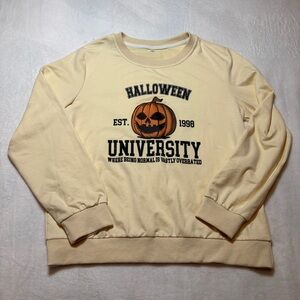 Halloween University Crew Neck Sweater